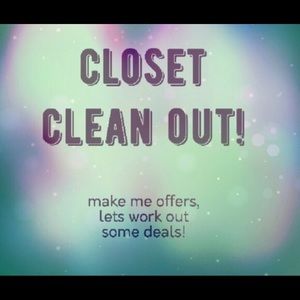 Closet clean out